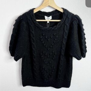 & Other Stories Merino Cable Knit Sweater NWOT